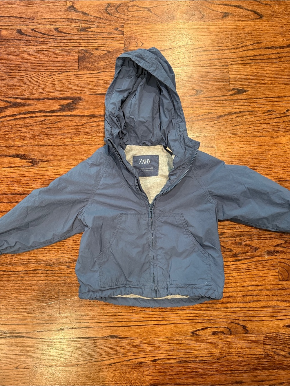 Zara windbreaker jacket 18-24 months